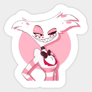 Angel Dust Hazbin Hotel Sticker